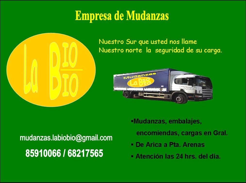 MUDANZAS Y ENCOMIENDAS  LA BIO BIO